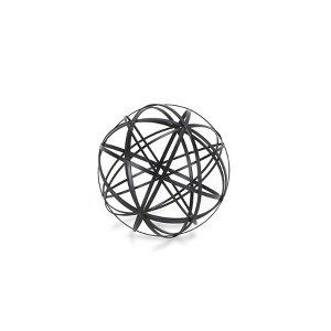Cheung's Misia Woven Style Metal Decor Ball - Small - 1 of 4