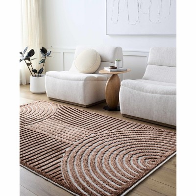 Hauteloom Deron Hallway, Kitchen Machine Washable Runner Rug - Contemporary