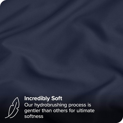Midnight Blue Ultra Soft Microfiber Body Pillowcase with Zipper Closure