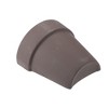 Unique Bargains Hiding Rock Small Fish Aquarium Decorations Ceramic Cave Brown 3.54"x3.43"x1.97" 1 Pc - 3 of 4