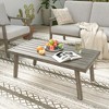 HAPPATIO 4-Piece Outdoor Patio Furniture Set , Aluminum Outdoor Conversation Set Perfect for Porch, Deck, Garden - 2 of 4