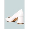 Zaila Metallic Accent Block Heel Pumps - 3 of 4