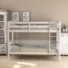 Streamdale Twin Over Twin Bunk Bed with Ladder, White - image 2 of 4