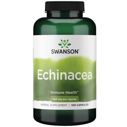 Swanson Herbal Supplements Echinacea 400 Mg Capsule 100ct : Target