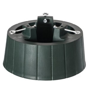 Gardenised Plastic Christmas Tree Stand With Screw Fastener - 1 of 4