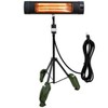 DR. INFRARED HEATER Tripod Stand for DR-338 Infrared Indoor/Outdoor Patio Heater, DR-211, Black - 4 of 4