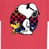 Men's - Peanuts - 70's Retro Snoopy Short Sleeve Graphic T-Shirt - 2 of 4