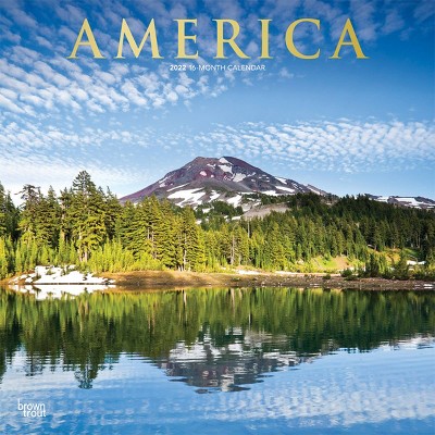 2022 Square Calendar America - BrownTrout Publishers Inc