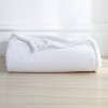 50"x60" 300 Recycled Velvetloft Throw Blanket True white - Berkshire Blanket & Home Co. - 3 of 3