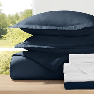Essential Bed In A Bag Comforter Bedding Set, Ultra Soft, Machine Washable - Becky Cameron (8 Piece Set) - 1 of 4