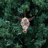 Gallerie II Steer Skull Christmas Xmas Halloween Ornament - 4 of 4