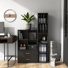 24/7 Shop At Home 24" Silkpath Modern 4 Cube Stackable and Modular Bookcase - image 3 of 4