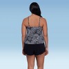 Trimshaper Women's Ronnie Two Tier Ruffle Tankini Swimsuit Top - 3 of 3