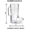 10 pcs Cowboy Boot Mug - Unique Drinking Glasses for Western-Themed Parties, Perfect Cowboy Birthday Party Decoration! - 3 of 4