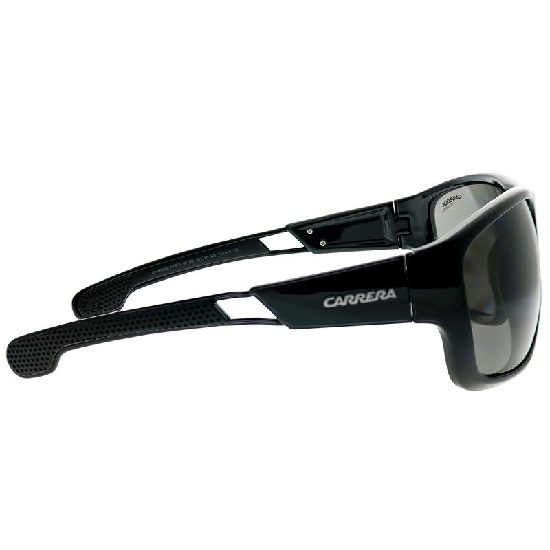 Carrera 4006/S 807 M9 Unisex Rectangle Polarized Sunglasses Black 63mm, 3 of 4
