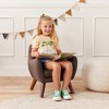 ECR4Kids Ava Arm Chair, Raisin - 4 of 4