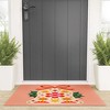 Jessica Molina Retro Christmas Sleigh Bell Welcome Mat - Society6 - 2 of 3