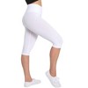 Memoi High-Waisted Tummy Control Shaping Capri Leggings - 2 of 4