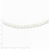 Black Bow Jewelry 8-9mm, White FW Cultured Pearl & Sterling Silver Clasp Necklace - 3 of 4