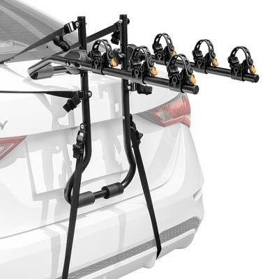 Costway 3 bike Trunk Mounted Bike Rack Bike Carrier Rack For Sedan Hatchback Minivan Target