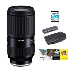 Tamron 50 To 300mm F4.5 To 6.3 Di III VC VXD Lens for Sony E Mount Bundle - 1 of 4