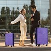 Gulches Hardshell Luggage Sets 3 Piece double spinner 8 wheels Suitcase with TSA Lock Lightweight (20"24"28") - 2 of 4