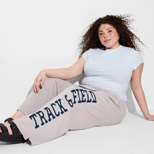 Women's Low-Rise Sweatpants - Wild Fable™ - 1 of 3