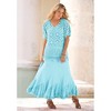 Roaman's Women's Plus Size French Skirt - 3 of 3