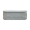 NicBex 40" Chenille Storage Ottoman Bench, Safety Hinge Ottoman End of Bed Foot Stool for Living Room & Entryway - 2 of 4