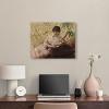 Art Remedy Parisienne reading by Albert Edelfelt Classic Landscape and Portrait Wall Art Unframed - 2 of 4