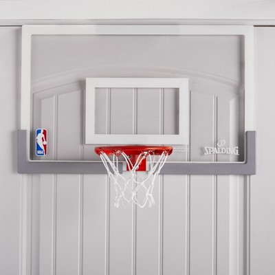 Spalding Nba Breakaway 180 Over The Door Basketball Hoop Set