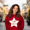 Simply Sage Market Women's Graphic Sweatshirt Merry and Bright Star - 2 of 4