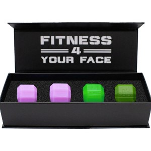 Jawzrsize Pop 'N Go Bundles with 4 Different Sizes and Levels of Bite Resistance | Perfect for your Face and Jaw - 1 of 4