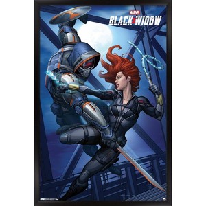 Trends International Marvel Cinematic Universe - Black Widow - Fight Framed Wall Poster Prints - 1 of 4