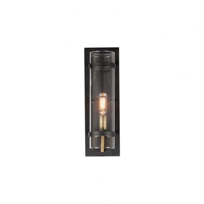 Maxim Lighting Capitol 1 - Light Flush Mount in  Black/Antique Brass