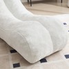 59" Creative Bean Bag Sofa Chair High-Quality Sponge Adult Polyester Fiber Plump Elastic Body-Curve Support Reading TV Living Room - 3 of 4