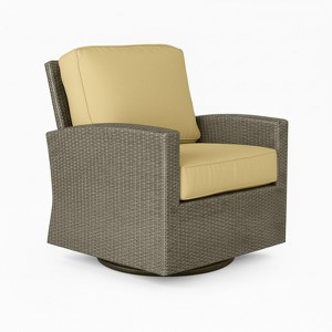 Covers & All Cabo 31 in W Swivel Glider Club Chair, Jacobean Wicker w / Sunbrella - 1 of 4