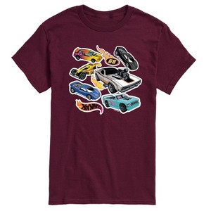 Men's - Hot Wheels - Stickers Short Sleeve Graphic T-Shirt - 1 of 4