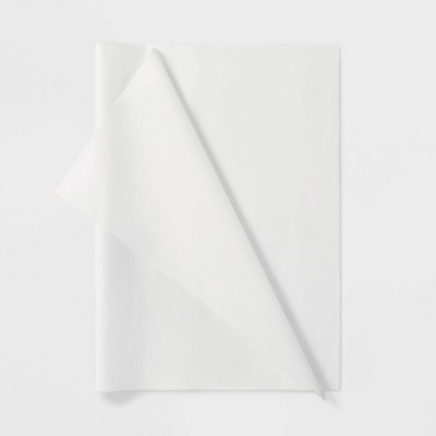 8ct Tissue Paper White - Spritz™: Gift Packaging Accessories for All Occasions, Solid Pattern, 16.5" x 24"