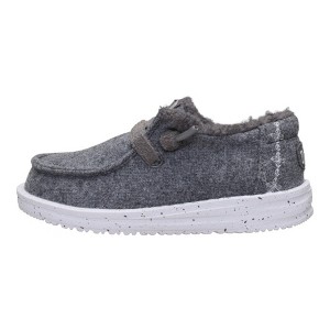 Hey Dude Wendy Toddler Wool Cozy , Charcoal, 4 - 1 of 4