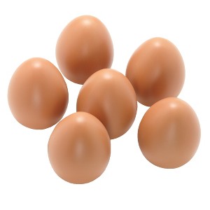 Yellow Door Play Eggs, 6 Per Pack - 1 of 4