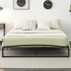 All Sizes Heavy Duty Metal Platform Bed Frame Low Profile No Box Spring Needed Noise Free Easy Assembly - 4 of 4
