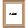 PosterPalooza | Photo Size Weathered Yellow Picture Frame - UV Acrylic, Foam Board Backing, Hanging Hardware - 2 of 4