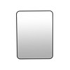 24 x 32 Inch Black Bathroom Mirror,Rectangle Vanity Wall Mirror,Modern Mirror for Wall,Rectangular Mirror for Bedroom Living Room Entryway - 4 of 4