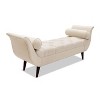 NicBex Modern 64.5" Bedroom Bench Upholstered Accent Stools with 2 Pillows and Wood Frame for Bedroom and Entryway - 2 of 4