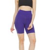 Infinite Basics Women's High Waist Tummy Control Yoga Bike Shorts - Great For Working Out Or For Everyday Use - 2 of 4