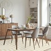 Abynow Medallion Diamond Faded Rustic Indoor Area Rug - 3 of 4