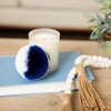 Pavilion Gift Company - Blue & White - 2.75" Pom Pom Lid - Decorative Objects - 2 of 4