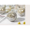 Whole Housewares 4'' Decorative Balls for Centerpiece Bowls - Set of 3 - Gold - image 4 of 4