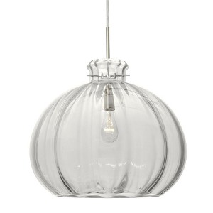 Besa Lighting Pinta 12 1 - Light Pendant in  Satin Nickel - 1 of 1